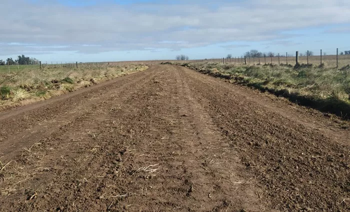 Trabajos en caminos rurales