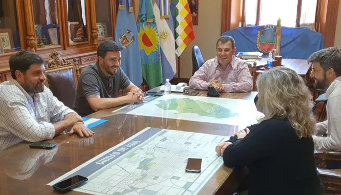 Reunión Intendente Olavarría