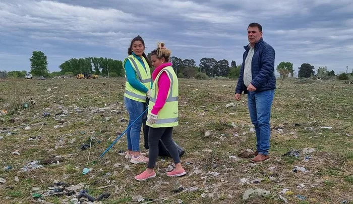 Trabajos de acondicionamiento del ex Monte Frutal