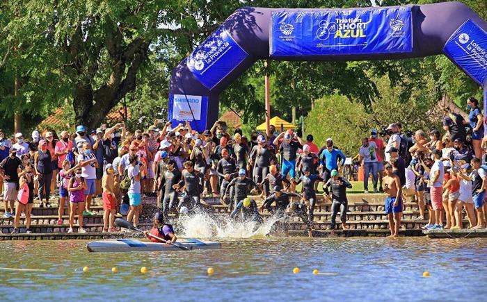Triatlón Azul