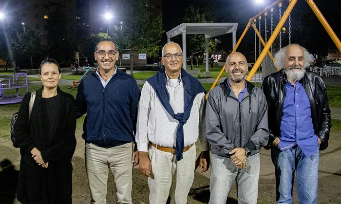 Luminarias en plazas