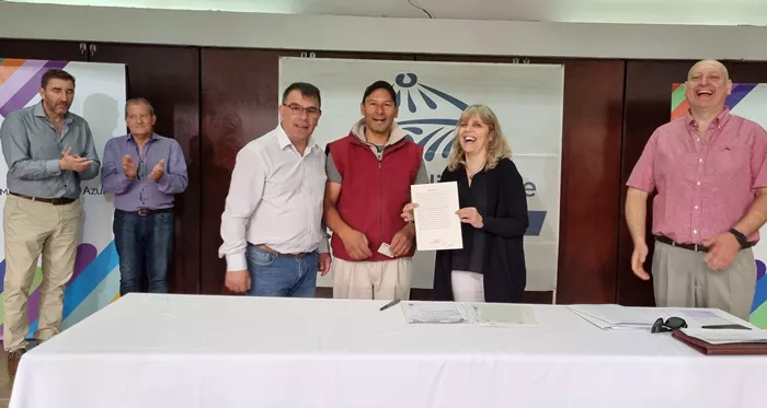 Acto de firma de escrituras