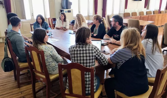 Reunión con alumnos de Derecho