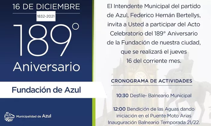 189 Aniversario