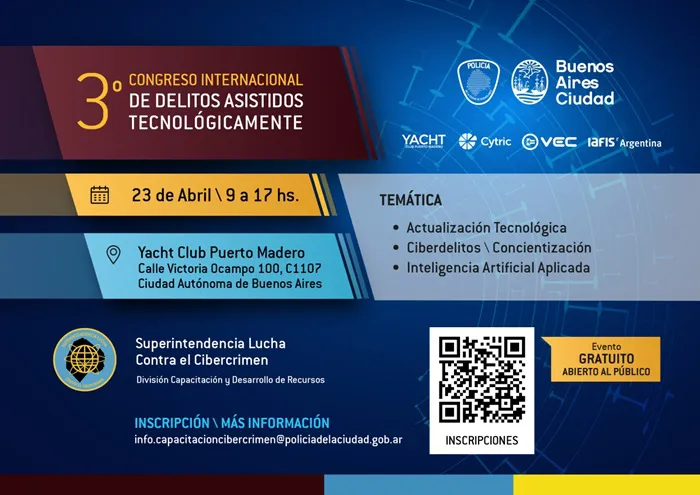 3er Congreso de cibercrimen