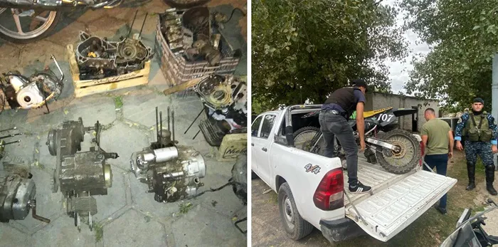 Megaoperativo en Azul durante el 33° Encuentro Mototurístico
