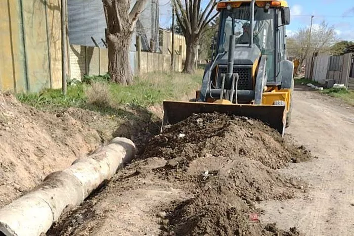 Trabajos en el barrio El Sol