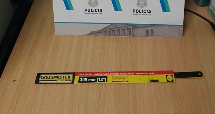 Un aprehendido por robo de cables industriales