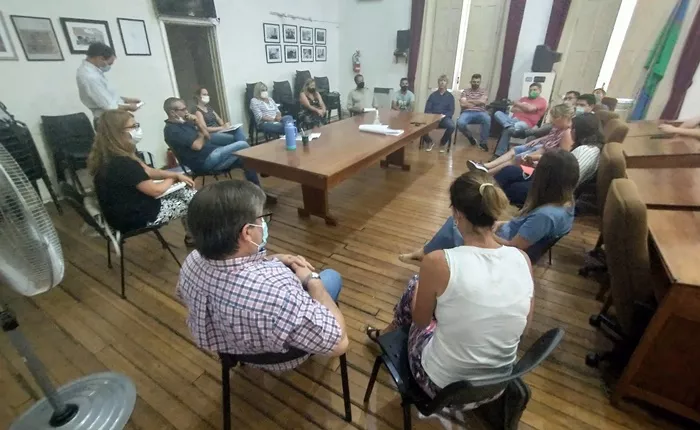 R eunión con ATE y SOEMPA