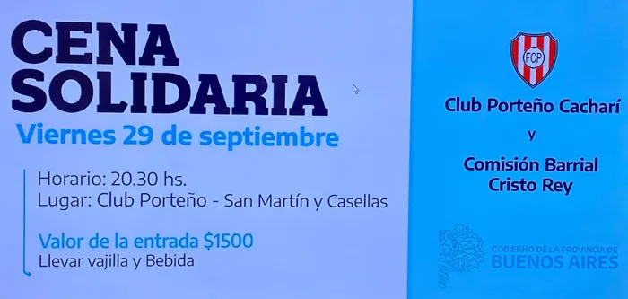 Cena Solidaria