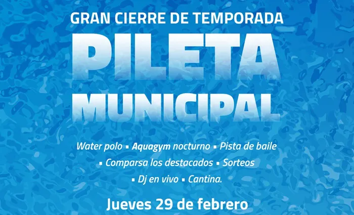 Cierre pileta municipal