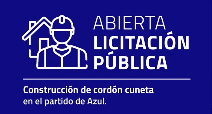 Licitación cordón cuneta