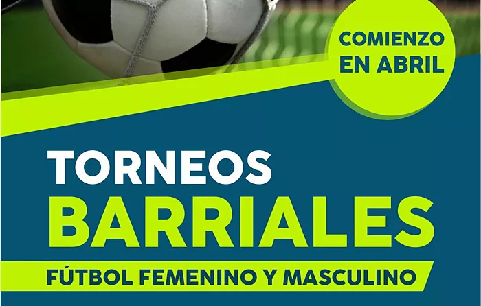 Torneos barriales en Azul