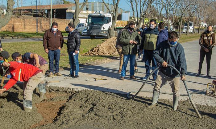 Obras en Chillar