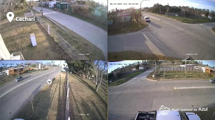 Se incorporaron cámaras de seguridad en Cacharí